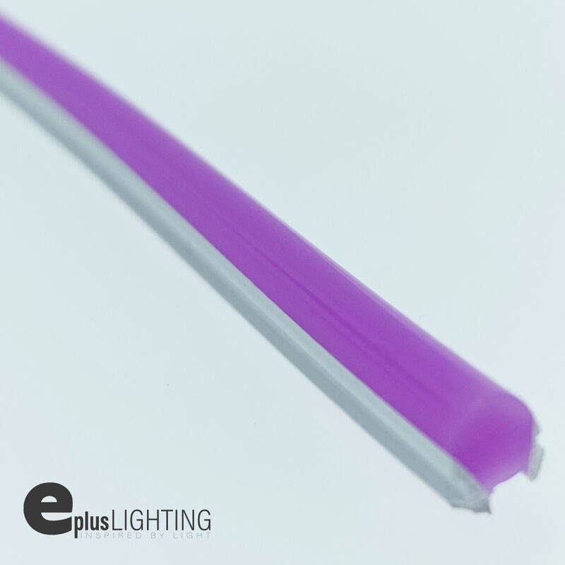 Difusor em Silicone 6mm Roxo para Neon 2º Geração 1m