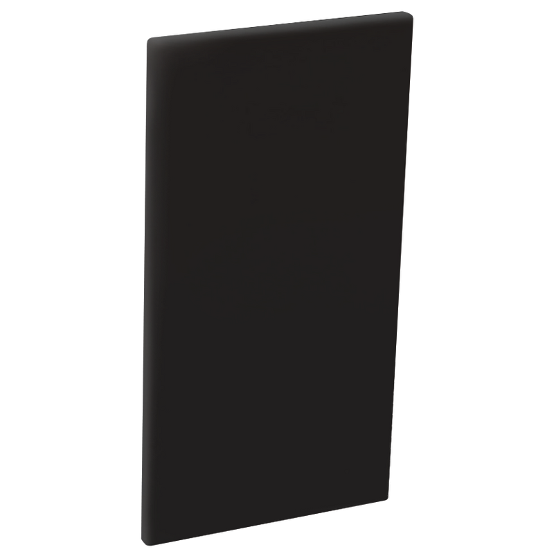 Topo p/ Perfil de Alumínio de Saliente Preto (Ref:OUT008-B) EPLUS