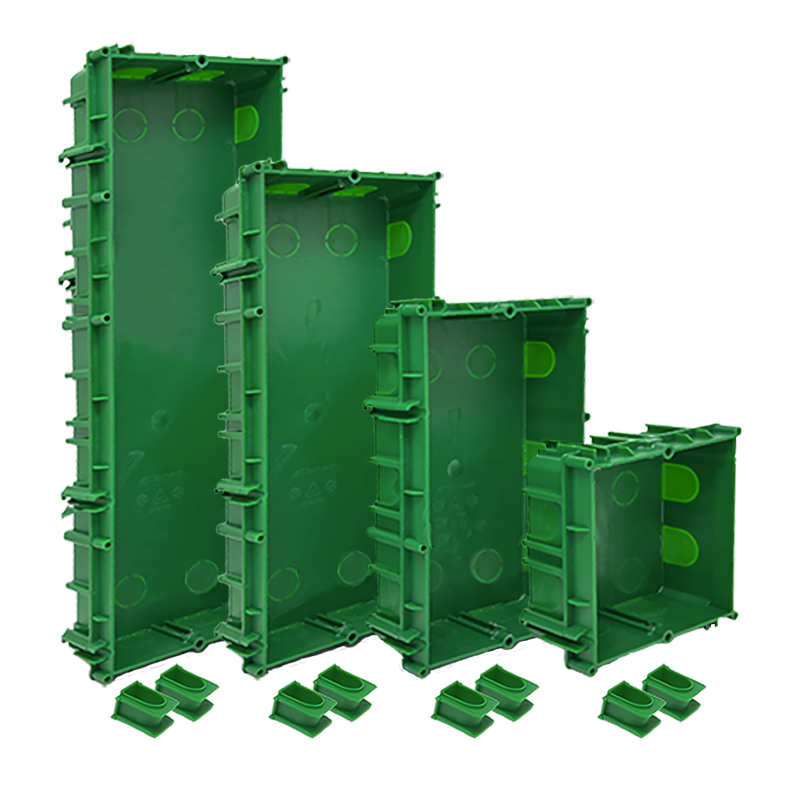 Caixa de Embutir com 3 Módulos para Botoneira COMELIT (3110/3A)