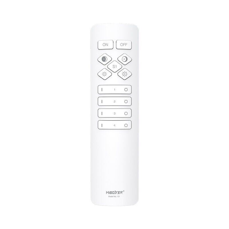 Comando Branco MIBOXER 4 Zonas RF (2.4GHz) C1-W Temperatura Ajustável