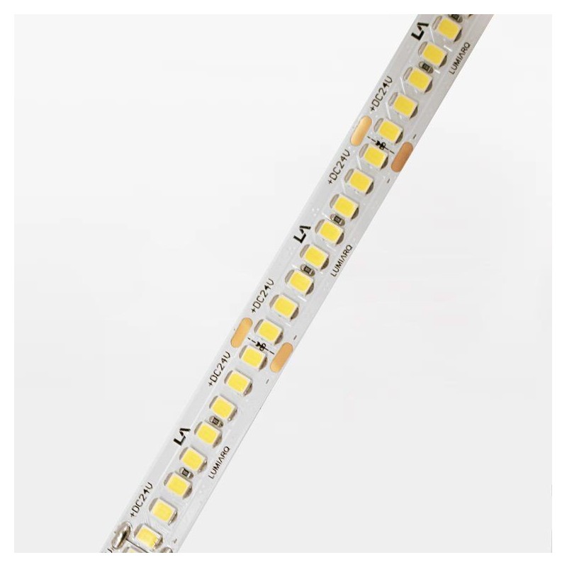 Fita LED 5M LUMIARQ PRO 24V 19.2W/m 240x SMD 2835 IP20 Luz Quente (2700K)