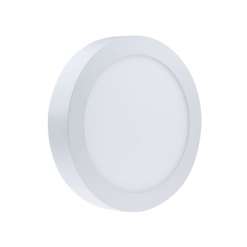 Painel LED Saliente MAXLED 18W Redondo Branco IP44 CCT3 (3000K-4000K-6500K)