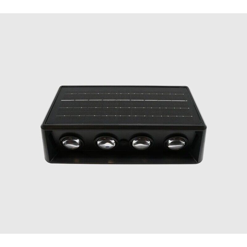 Aplique LED de Parede Solar MAXLED Preto 18W 3CCT IP54