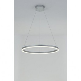 Candeeiro ORBITA 1 ANEL 60cm Prateado 4000K 35W 3850lm LED MLUX