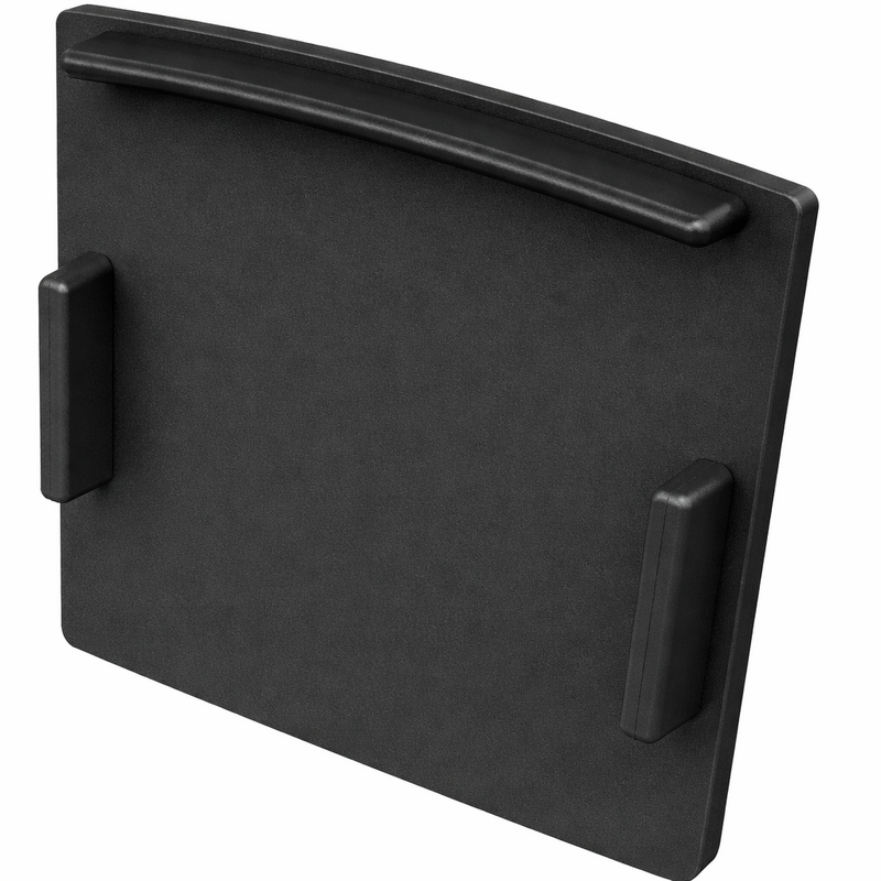 Topo p/ Perfil de Alumínio de Saliente Preto (Ref:OUT007-B) EPLUS