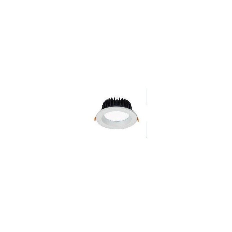 Downlight LED LUMIARC DUNE 20W Redondo Branco Luz Quente (3000K) IP54