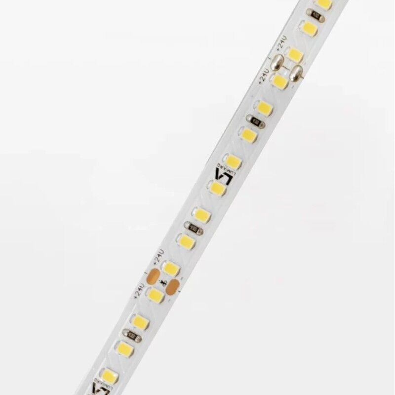 Fita LED 5M LUMIARC PRO 24V 10W/m 144x SMD 2835 IP20 Luz Quente (2700K)