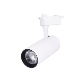 Projetor LED LUMIT LINE PRO X2 15W 36° Branco para Calha Monofásica Luz Natural (4000K)