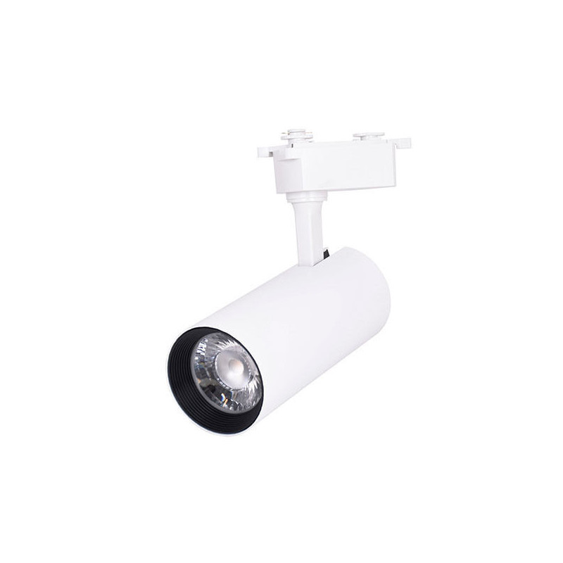Projetor LED LUMIT LINE PRO X2 15W 36° Branco para Calha Monofásica Luz Natural (4000K)