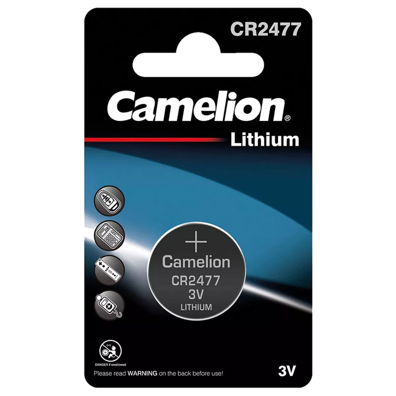 Pilha Camelion Lítio CR2477 3V 950mAh
