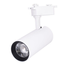Projetor LED LUMIT LINE PRO X2 35W Branco para Calha Monofásica Luz Fria (6400K)