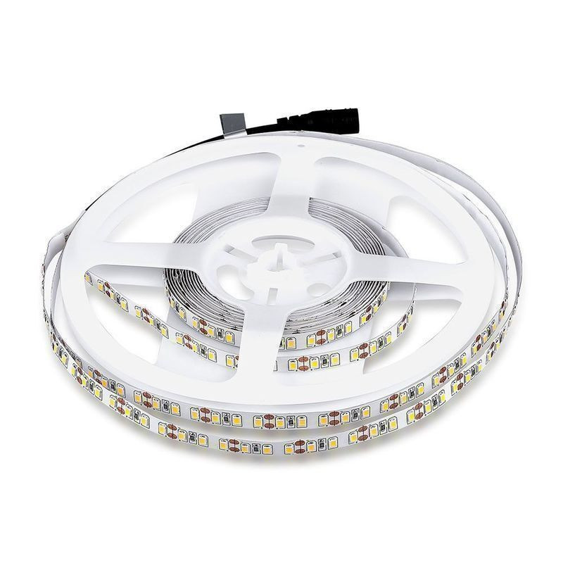 Fita LED 5M V-TAC 12V 4.2W/m IP20 4000K Luz Natural 60x SMD 3528