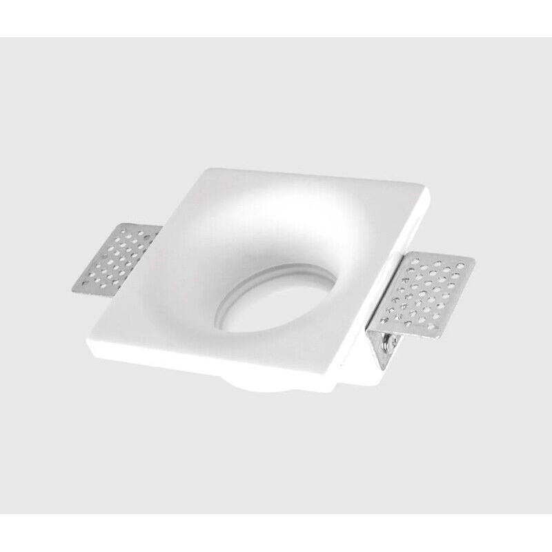 Aro GU10 MAXLED Quadrado Gesso