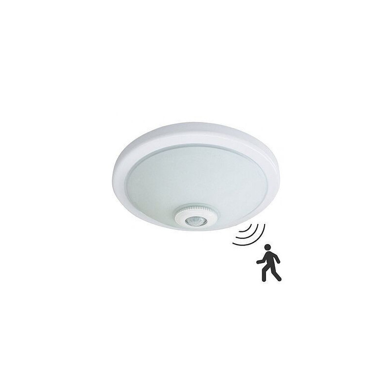 Plafon LED c/ Sensor MAXLED 20W Redondo Branco 3CCT (3000K-4000K-6000K) IP20