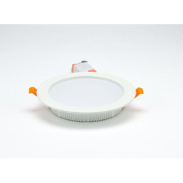 Downlight LED MLUX ZENITH 6W 660lm Redondo Branco Luz Natural (4000K)