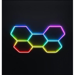 KIT LED HEXAGONAL RGB LUSELAMP 1600x2400 24V 72W IP44