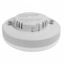 Lâmpada LED EUROLAMP GX53 8W 680lms CCT (3000K/4000K/6500K)