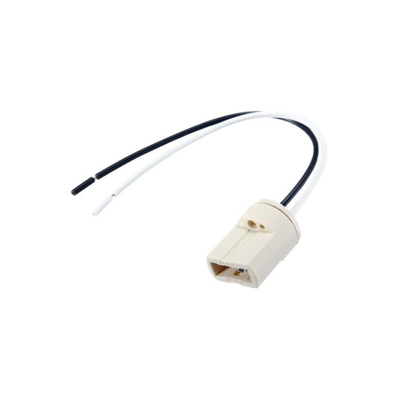 Casquilho Cerâmico G9 Liso Luselamp