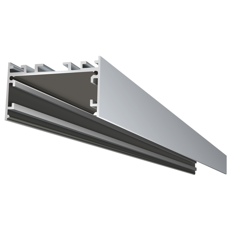 Perfil de Alumínio Saliente 2M EPLUS OUT010-A