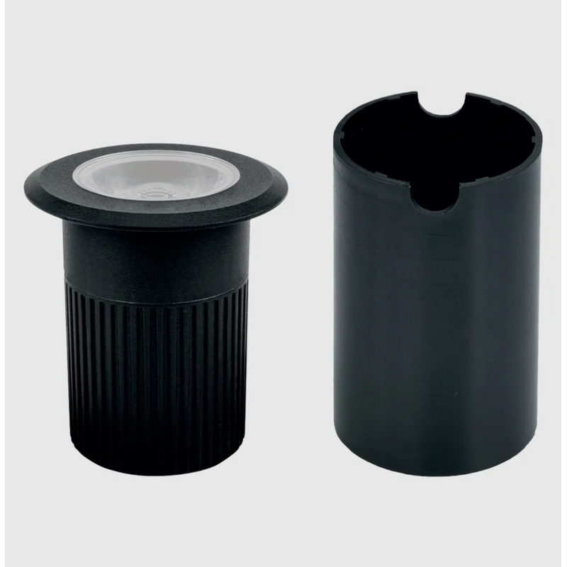 Uplight Aluminio MAXLED Redondo Preto 5W 3CCT IP67