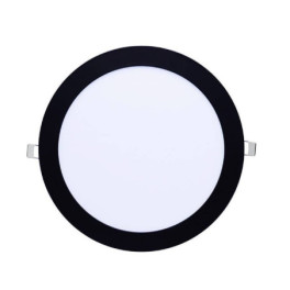 Downlight LED HOROZ ALEXIS 24W Redondo Preto CCT3 (3000K/4000K/6400K)
