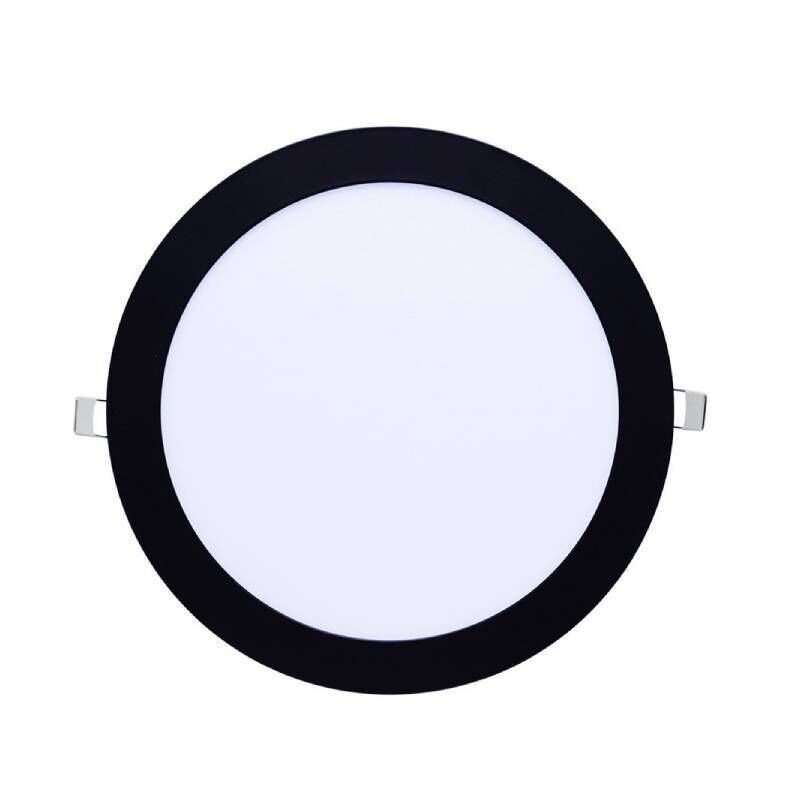 Downlight LED HOROZ ALEXIS 24W Redondo Preto CCT3 (3000K/4000K/6400K)