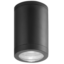 Aplique de Teto Saliente SLIGHTING ORBIS Redondo Grafite 1x GU10 IP54
