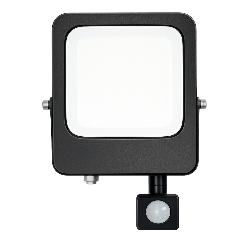 Projetor LED c/ Sensor MAXLED 30W Preto 3CCT (3000K-4000K-6500K) IP65