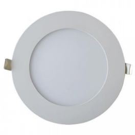 Painel LED HOROZ 15W Redondo Branco Luz Fria 6400K (2 Uni)