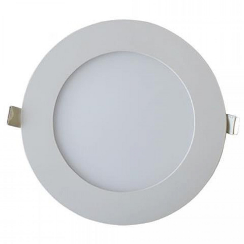 Painel LED HOROZ 15W Redondo Branco Luz Fria 6400K (2 Uni)