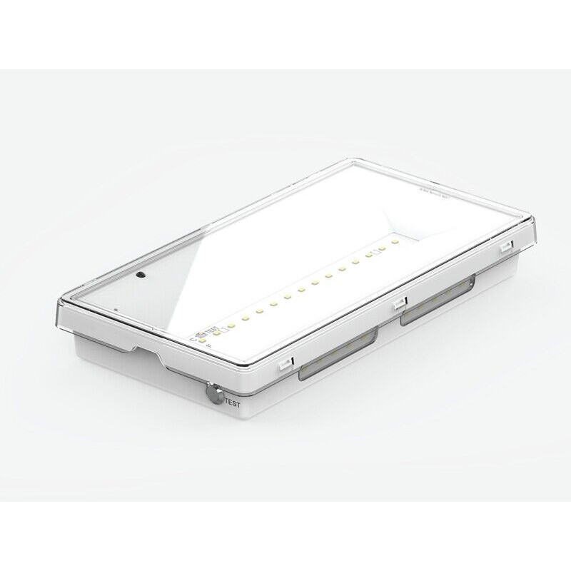 Armadura de Emergência LED ARON Safelux DOUBLE P/NP 4.5W Luz Fria (6000K) IP65
