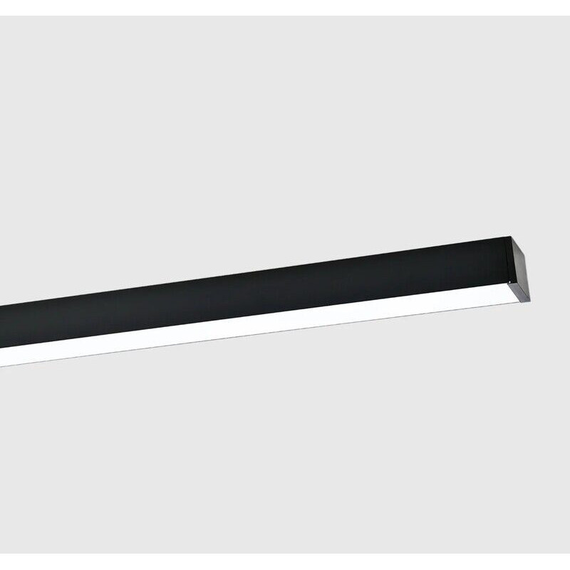 Luminária LED Linear MODULINE II Preta 300cm 100W 13500lm CCT (3000K-4000K-6000K) IP20 MAXLED