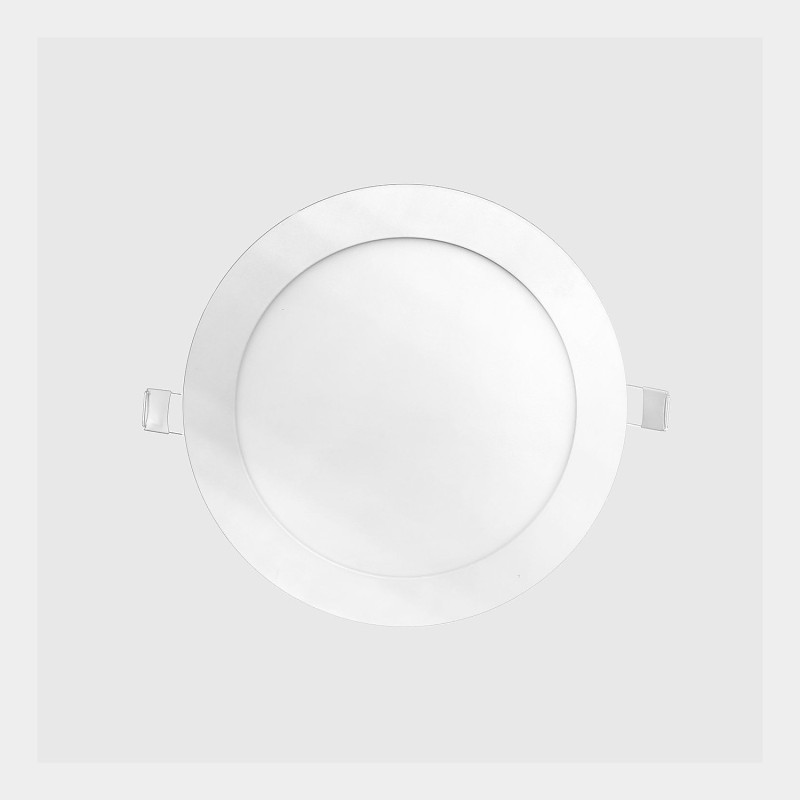 Painel LED redondo de encastrar MAXLED 12W 3CCT - vista principal