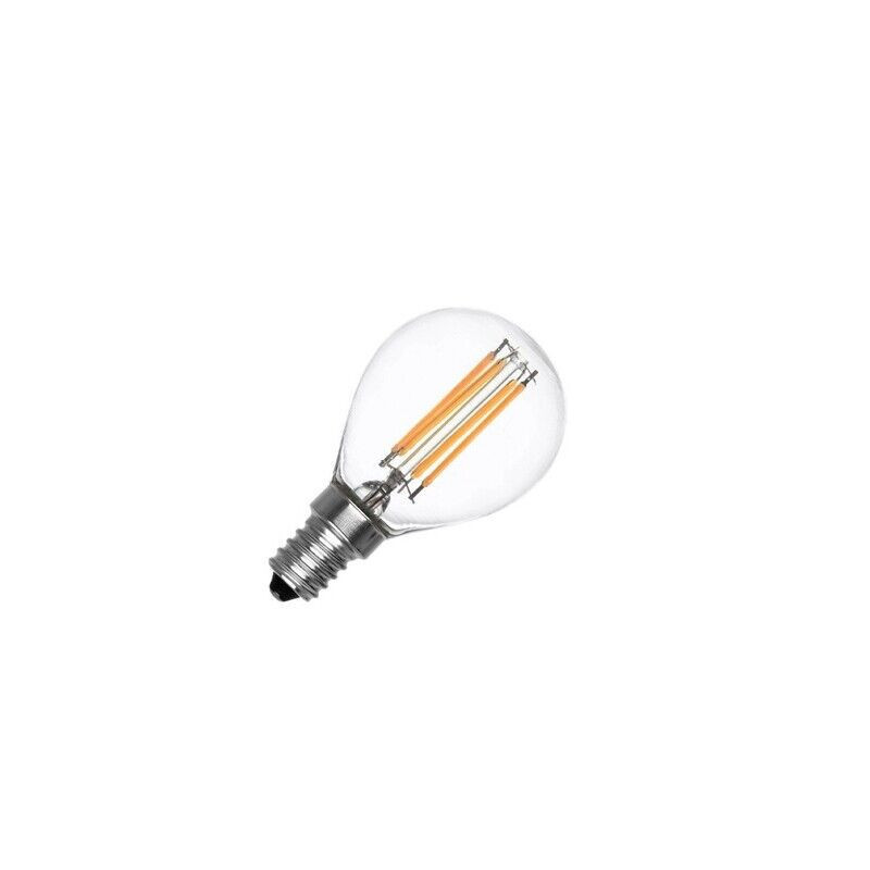 Lâmpada LED Luselamp E14 P45 Filamento 6W Luz Quente (2700K)