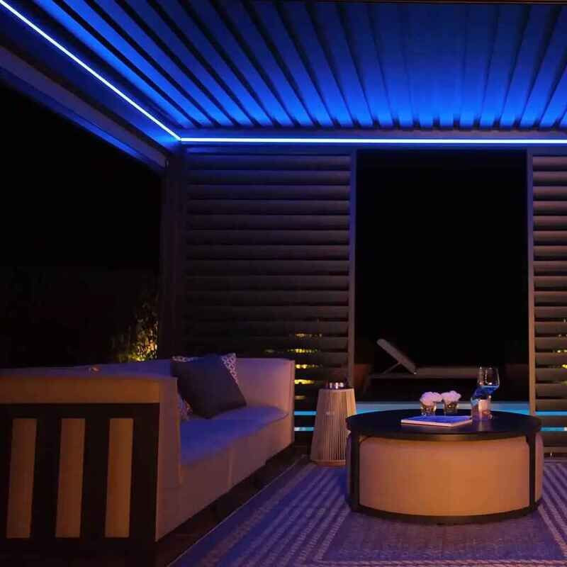 Fita LED 50M MAXLED 220V 12W/m AZUL IP65 120x SMD 2835