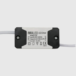 Painel LED Saliente MAXLED 12W Redondo Branco IP44 CCT3 (3000K-4000K-6500K)