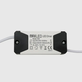 Painel LED Saliente MAXLED 18W Redondo Branco IP44 CCT3 (3000K-4000K-6500K)
