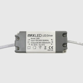Painel LED Saliente MAXLED 24W Redondo Branco IP44 CCT3 (3000K-4000K-6500K)