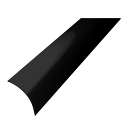 Difusor Preto p/ Perfil de Alumínio (Ref:COR002R) 2M EPLUS