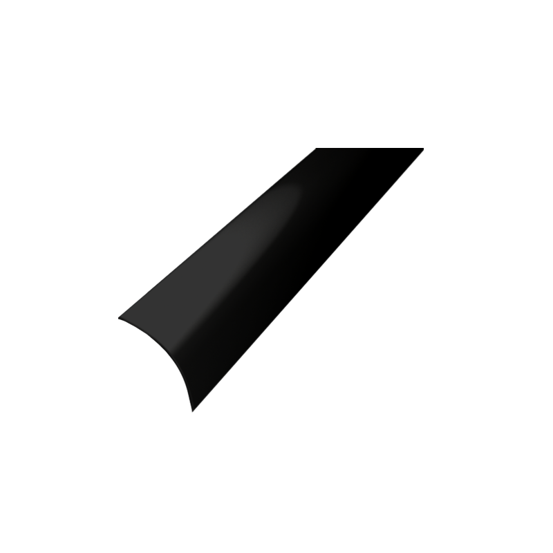 Difusor Preto p/ Perfil de Alumínio (Ref:COR002R) 2M EPLUS
