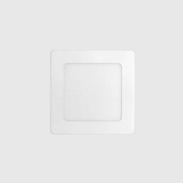 Painel LED Saliente MAXLED 6W Quadrado Branco IP44 CCT3 (3000K-4000K-6500K)