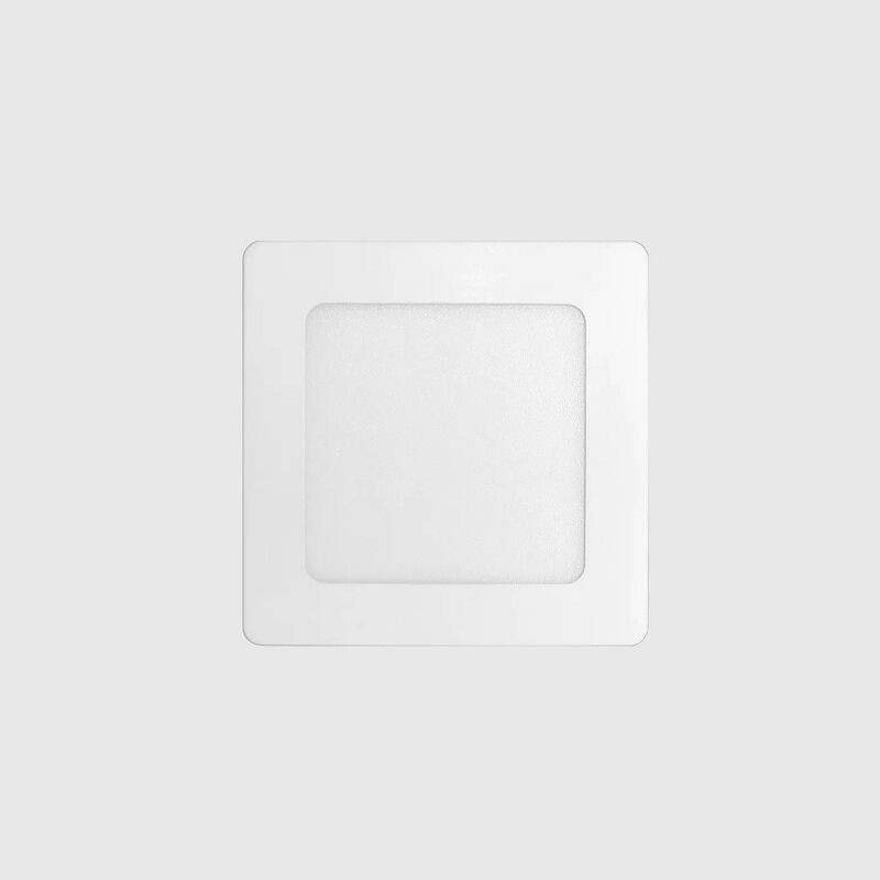 Painel LED Saliente MAXLED 6W Quadrado Branco IP44 CCT3 (3000K-4000K-6500K)