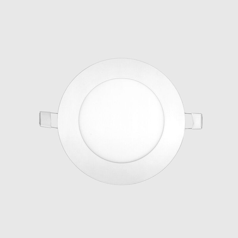Painel LED MAXLED 6W Redondo Branco IP44 CCT3 (3000K-4000K-6500K)