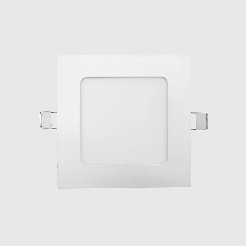 Painel LED Encastrar MAXLED 6W Quadrado Branco IP44 CCT3 (3000K-4000K-6500K)