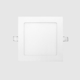 Painel LED Encastrar MAXLED 12W Quadrado Branco IP44 CCT3 (3000K-4000K-6500K)
