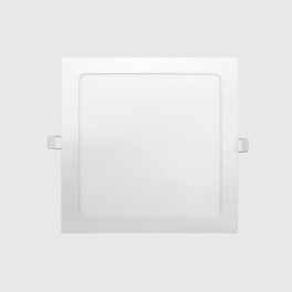 Painel LED Encastrar MAXLED 18W Quadrado Branco IP44 CCT3 (3000K-4000K-6500K)