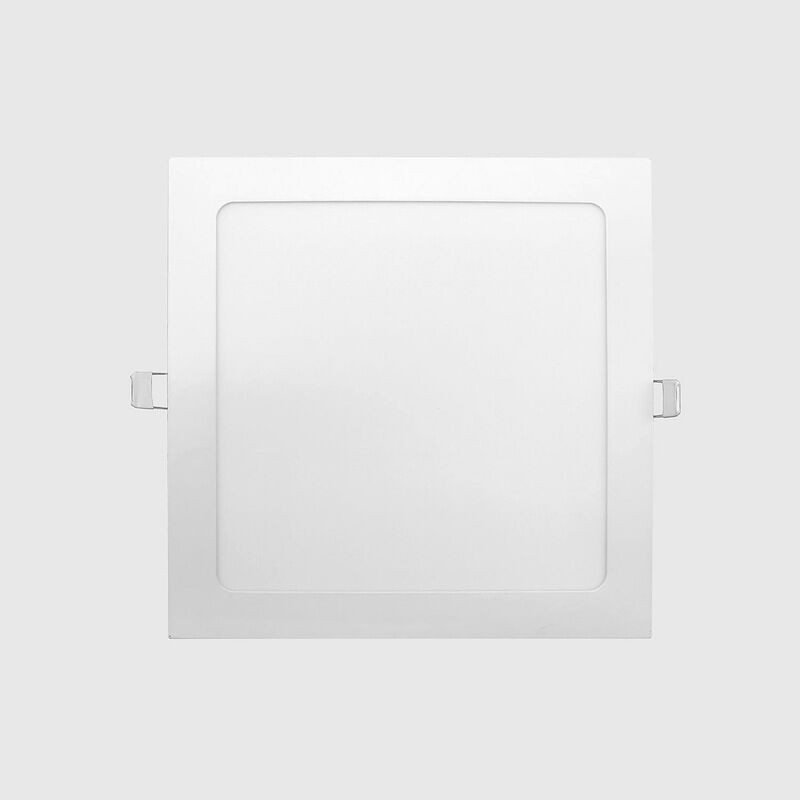 Painel LED Encastrar MAXLED 18W Quadrado Branco IP44 CCT3 (3000K-4000K-6500K)