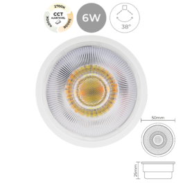 Módulo LED SLIGHTING ZELUS 6W 3CCT (2700K/3000K/4000K)