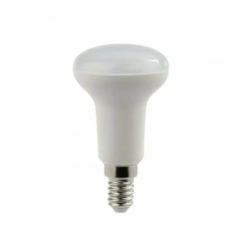 Lâmpada LED EUROLAMP E14 R50 8W Luz Quente (2700K)