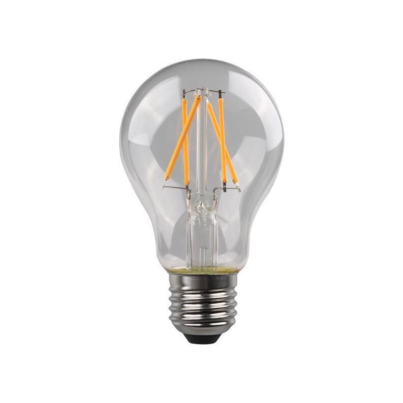 Lâmpada LED EUROLAMP E27 A60 Filamento 4.2W Luz Quente (2700K)
